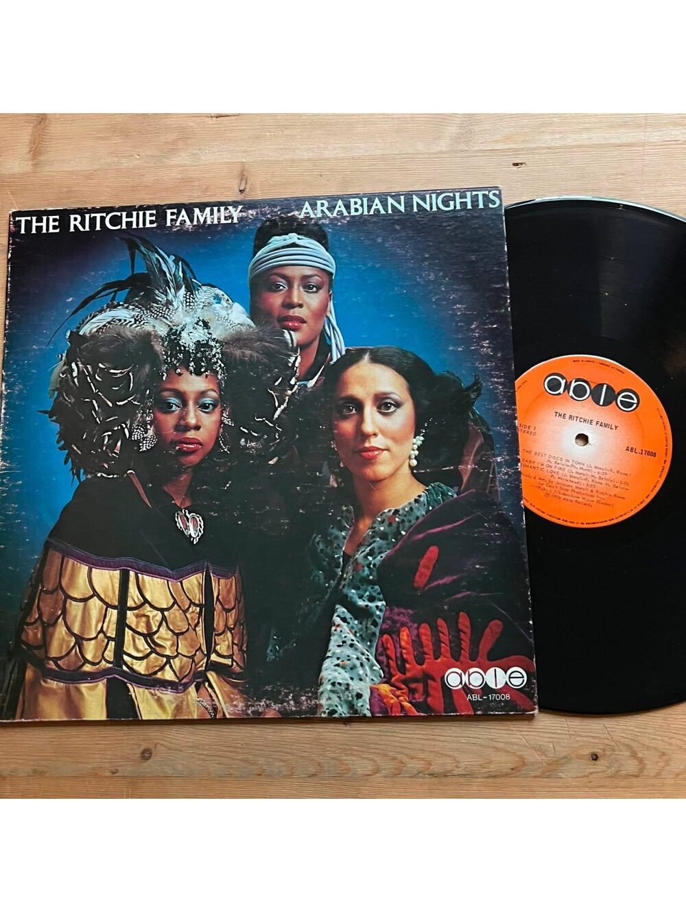 The Ritchie Family - Arabian Nights 33rpm VG+ VR23